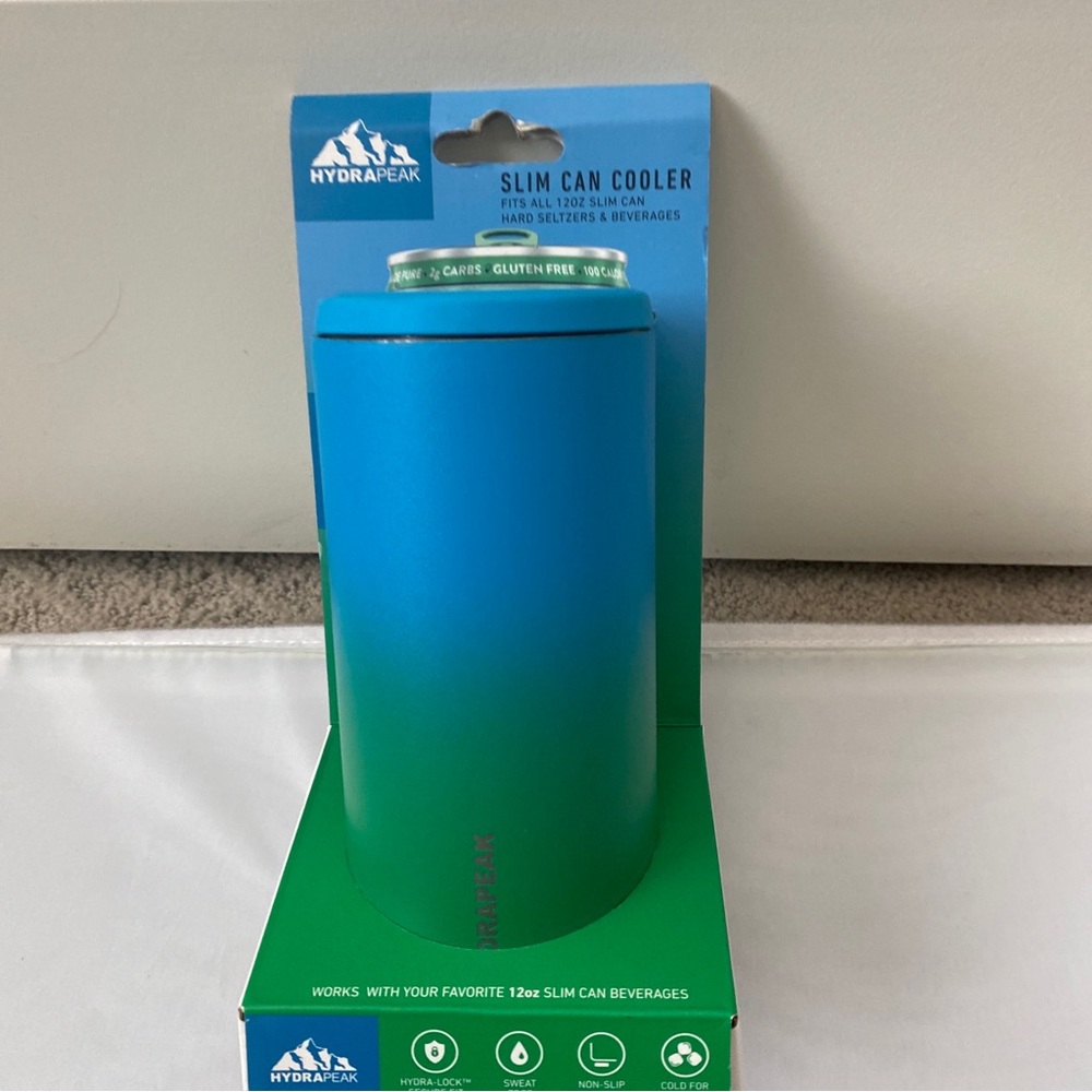 Hydrapeak slim can cooler